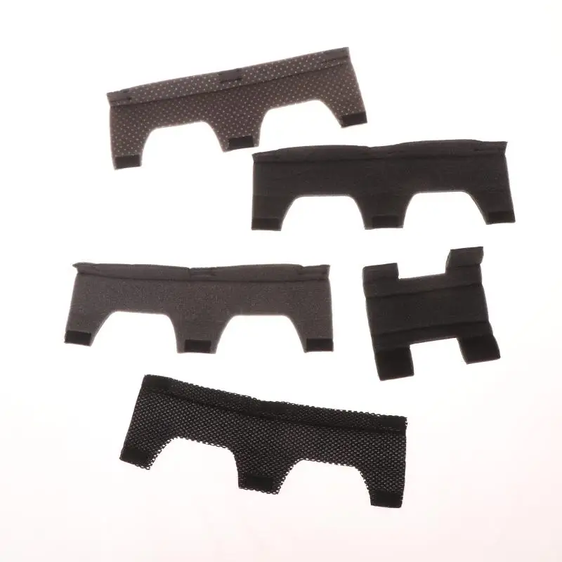 1 ชิ้นหมวก Antiperspirant เข็มขัด Universal สีดําสีเทาหมวก Sweatband เครื่องมือผ้าพันคอ Pad หมวกกันน็อก Liners ฟองน้ํา Air Cushion