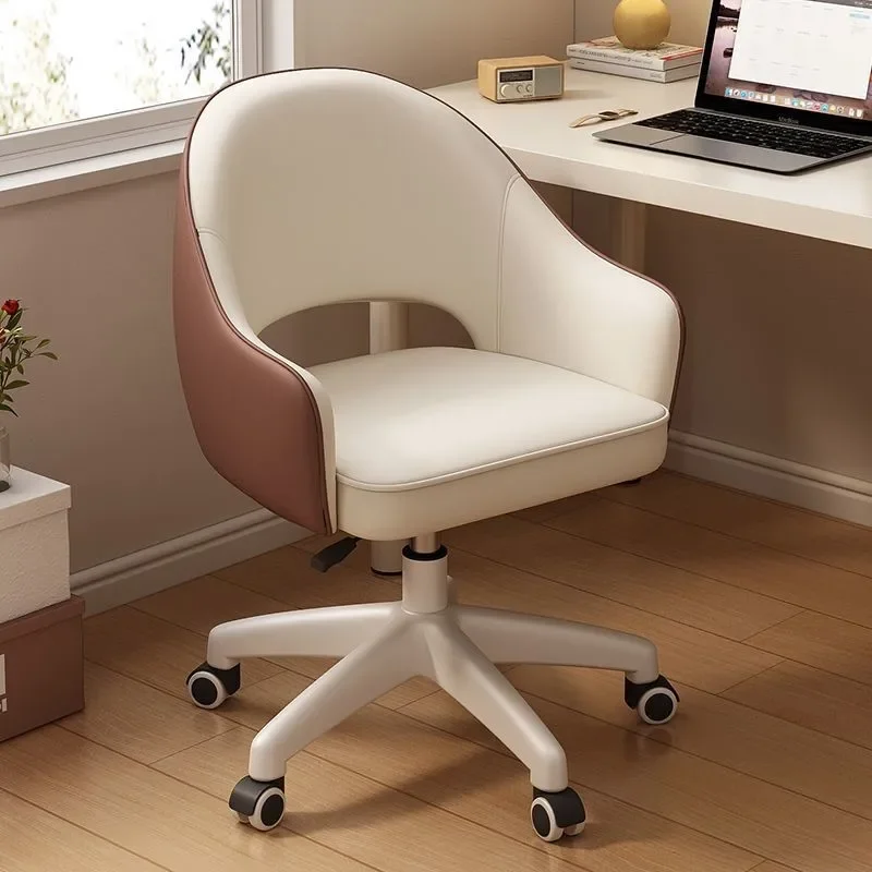 Small And Simple Computer Chair Suitable For Small Household Comfortable Writing Chair Learning Lift Rotating Office