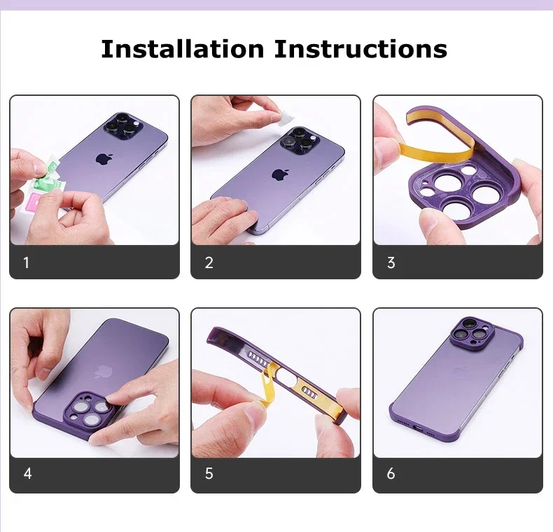 Frameless ไม่กรณีมุม Pad TPU กันชนสําหรับ iPhone 16 15 14 PLUS 13 12 11 PRO MAX กระจกนิรภัยเลนส์ป้องกัน