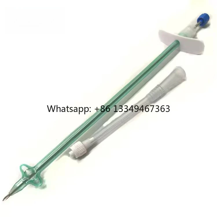 Suprapubic Catheter Kit for Percutaneous Cystostomy in Hospital