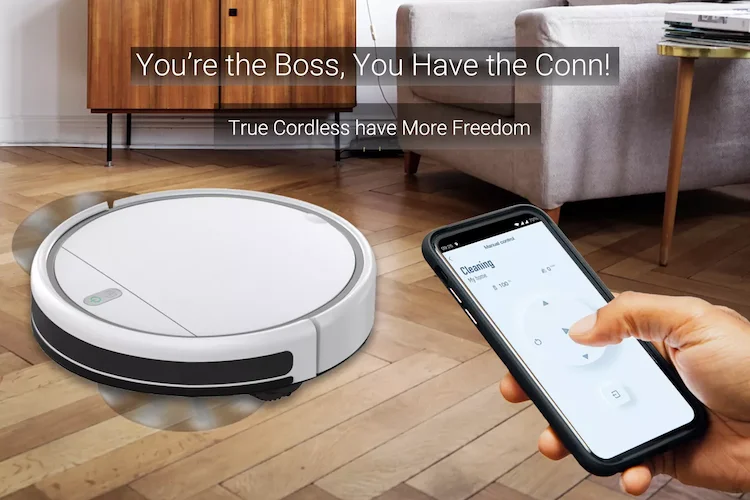 Smart Automatic Floor Sweeping Robot Vacuums With APP Remote Control Mopping Cleaner Robot Vacuum Cleaner