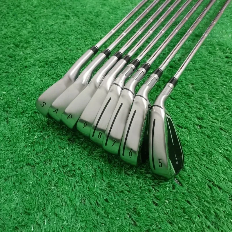2024New Men's Golf Club silvery i-10 Irons set 5-9PAS wedges 8pcs R/S/SR Flex Steel/Graphite Shaft Assemble With Head Cover