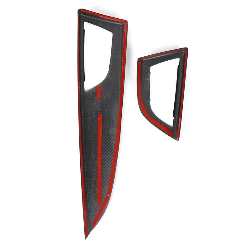 

Real Carbon Fiber For BMW 1 2 Series F20 F21 F22 F23 2012-2017 Car side air outlet panel decorative sticker Car accessories LHD