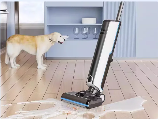 Intelligent decontamination washing machine suction and mop washing machine household towing and sweeping wireless self-cleaning