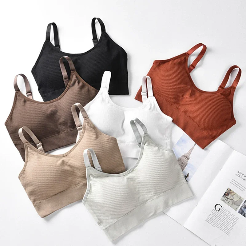 Hot Sale Seamless Brassiere Bras for Women Full Cup Breathable Bralette Wire Free Sleep Bra Tube Top for Sports Bra High Quality