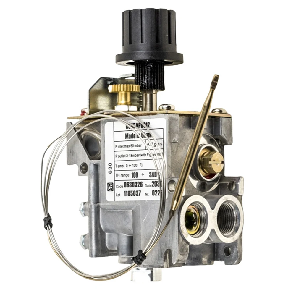 1PC 630 Gas Temperature Control Valve With Stainless Steel Probe 100-340°C Range For ALPHA/BIFRONTE/DELTA/GAMMA/OMEGA Series