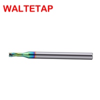 WALTETAP CNC Machine Solid Carbide Three Row Thread Milling M1 M1.6 M2 M3 M4 M5 M6 M8 M10 M12 M14 M18 Mill Mills Cutter