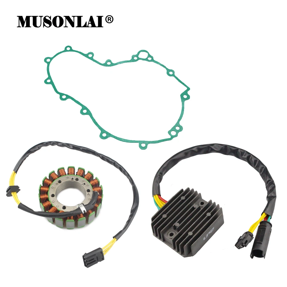 

Motorcycle Regulator Rectifier Stator Coil Generator Cover Gasket Kit Set For BMW F650GS F700GS F800GS F800R F800ST F800S F800GT
