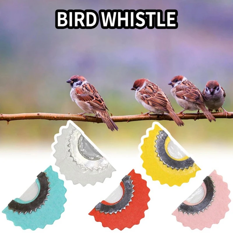 1 Magic Bird Whistle Fun Bird Caller Tongue Warbler Original Tweeting Noisemaker Toy Trick