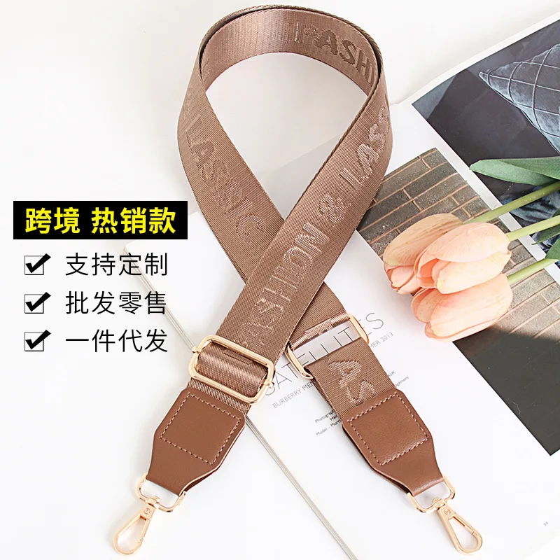 fashion bag strap for Women\'s 3.8cm shoulder bag strap  correa bolso  correa bolsa camara  bag accessories  nylon