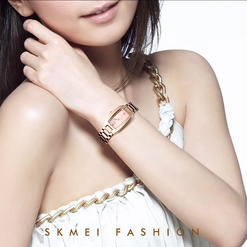 SKMEI Lady Romantic Style Elegance Watches Ladies Casual Outdoor Waterproof Quartz Watch  Fashion Luxury Wristwatches For Women