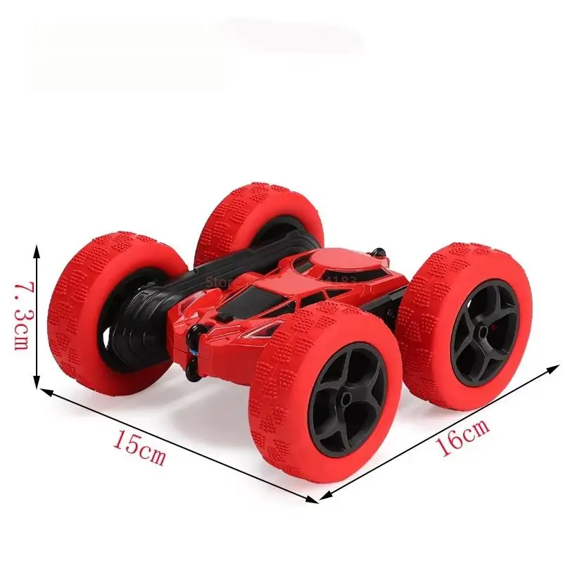 Hot Rc Stunt Car Kids Double Sided Flip Auto telecomandate 2.4g Ad alta velocità 360 °   Regali di giocattoli automatici con deriva di rotazione per ragazzo e ragazza