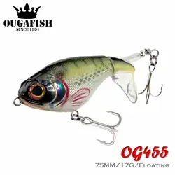 2024 Spinning Fishing Lure Topwater Baits Accessories Weight 17g 75mm Pesca Saltwater Lures Isca Artificial Pike Peche En Mer