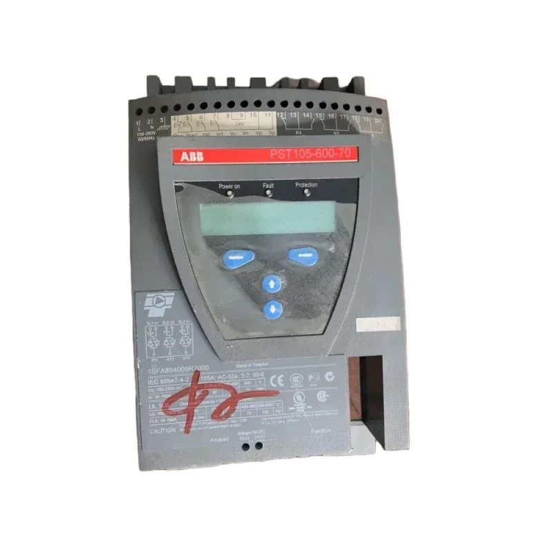 

Soft start PST and PSTB series universal display keyboard debugging operation display control panel