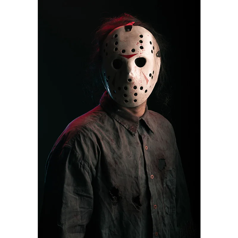 السماوي لعبة جيسون فورهيس تأثيري أقنعة مخيف زي الدعائم لحزب هالوين