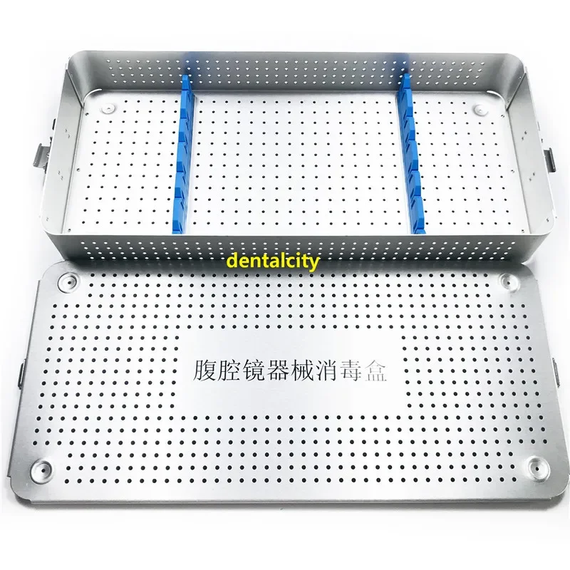 Sterilization Aluminium Alloy Laparoscope disinfection box sterilization tray case