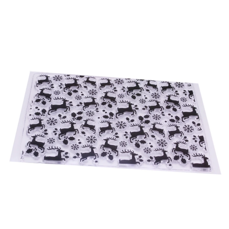 veados silicone claro selo cartão fazendo decoração diy scrapbooking dropship
