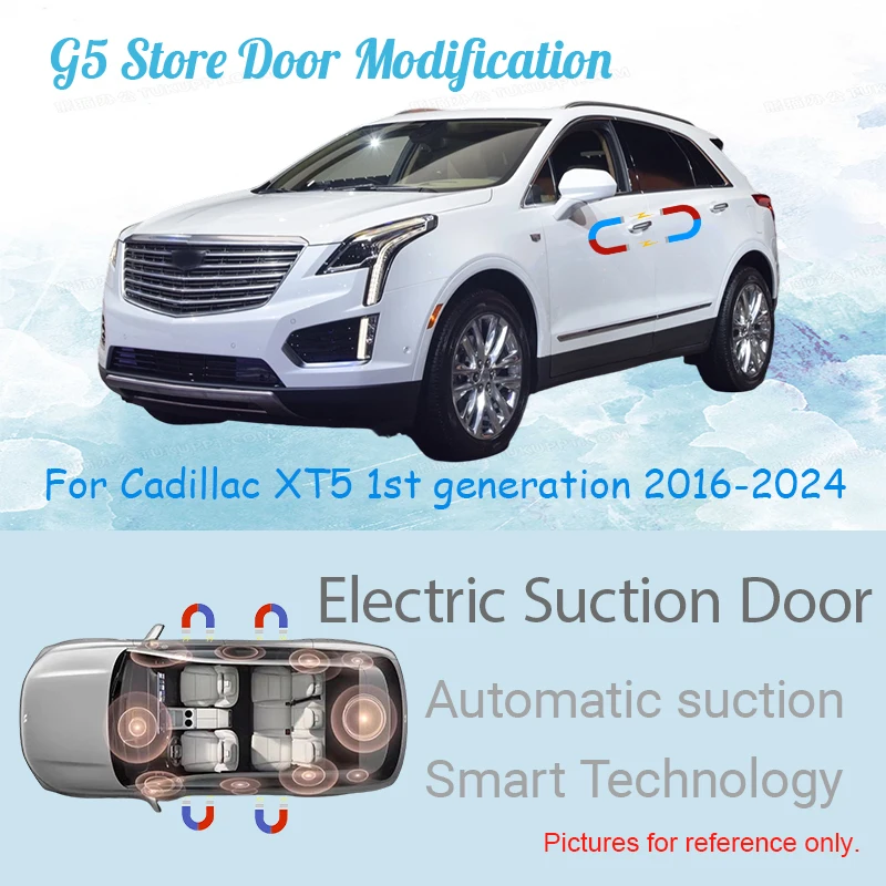 

For Cadillac XT5 1st generation 2016-2024 Car Electric Suction Door Power-assisted Closing Door Soft-close Function