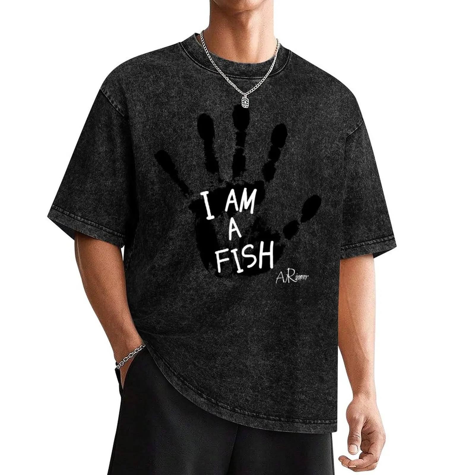 I am a Fish - Red Dwarf T-Shirt customs design your own cotton graphic tees plus sizes graphic shirts oversized t shirts for men