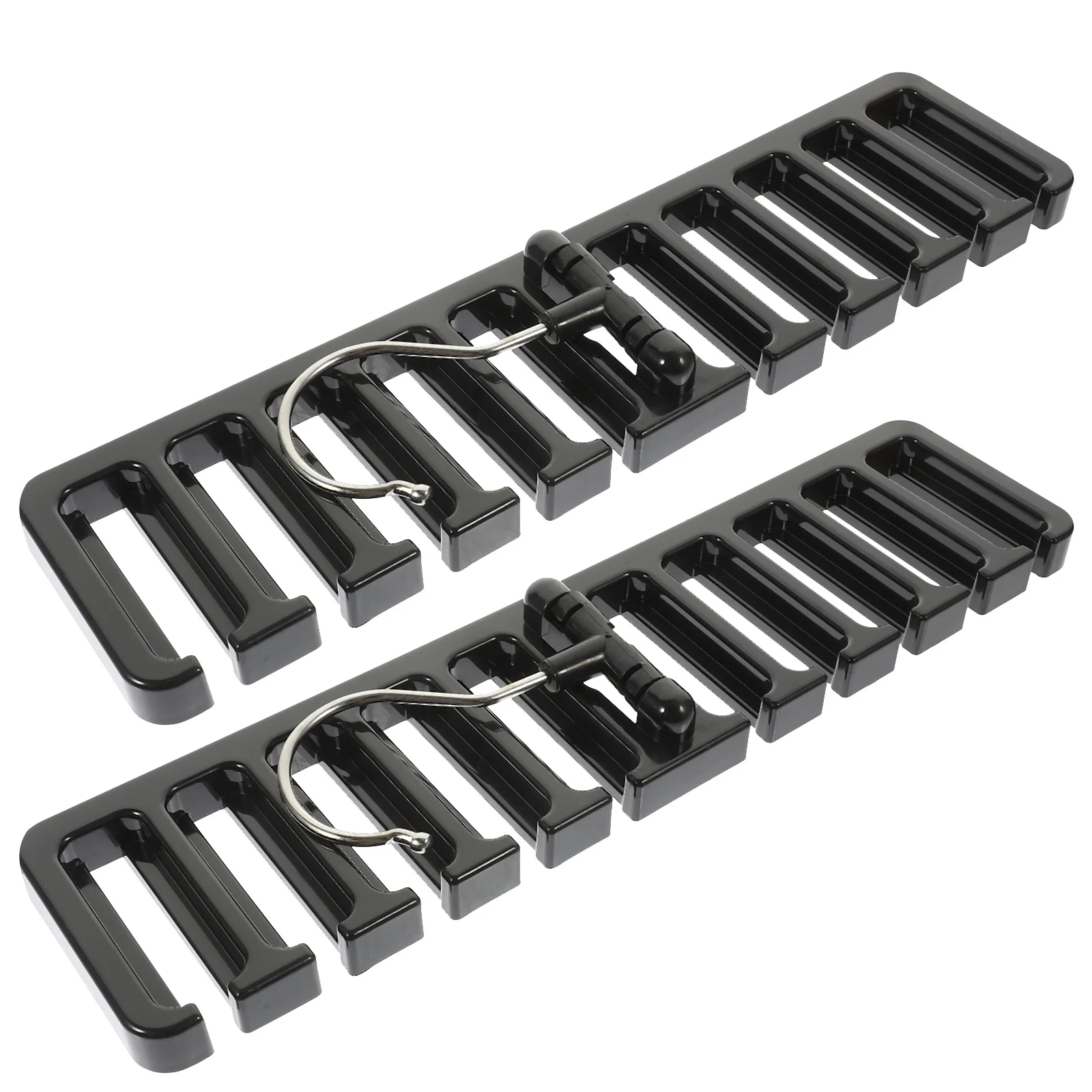 2 stuks kast riem organisator stevige multifunctionele hanger voor sjaals stropdassen riemen nette ruimtebesparende thuisopslag