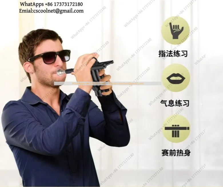 Trumpet Practice Tool Piston Fingering Breath Trainer Finger Trainer For Adults Children
