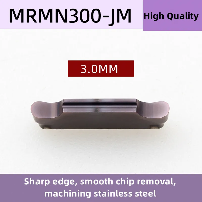 10PCS MRMN200 MRMN300 MRMN400 JM XMH25เครื่องมือคาร์ไบด์แทรกเครื่องกลึง CNC ตัด Parting และเซาะร่อง Part