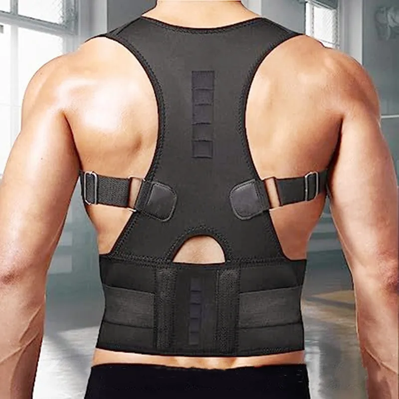 

Magnetic Therapy Posture Corrector Posture Corset Shoulder Support Belt Men And Women Support And Braces Belt Shoulder Posture