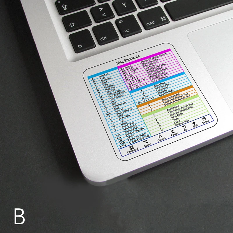 Autocollant adhésif pour raccourci clavier, accessoire de référence pour ordinateur de bureau et PC Windows, 1 pièce