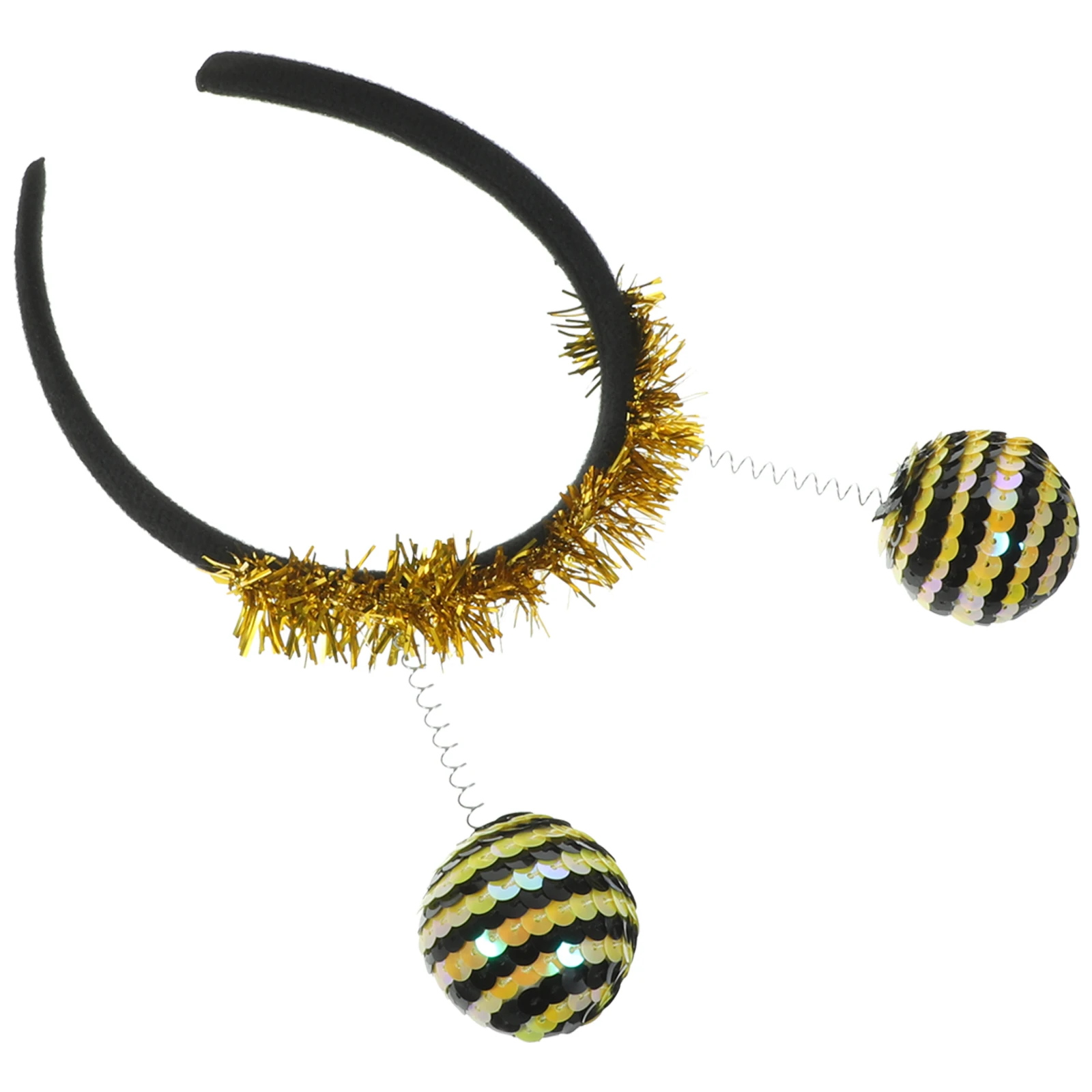 

Glitter Headband For Adults Carnival Party Hair Accessory Funny Cosplay Headwear Sequin Design Adult Halloween Boppers Headbands