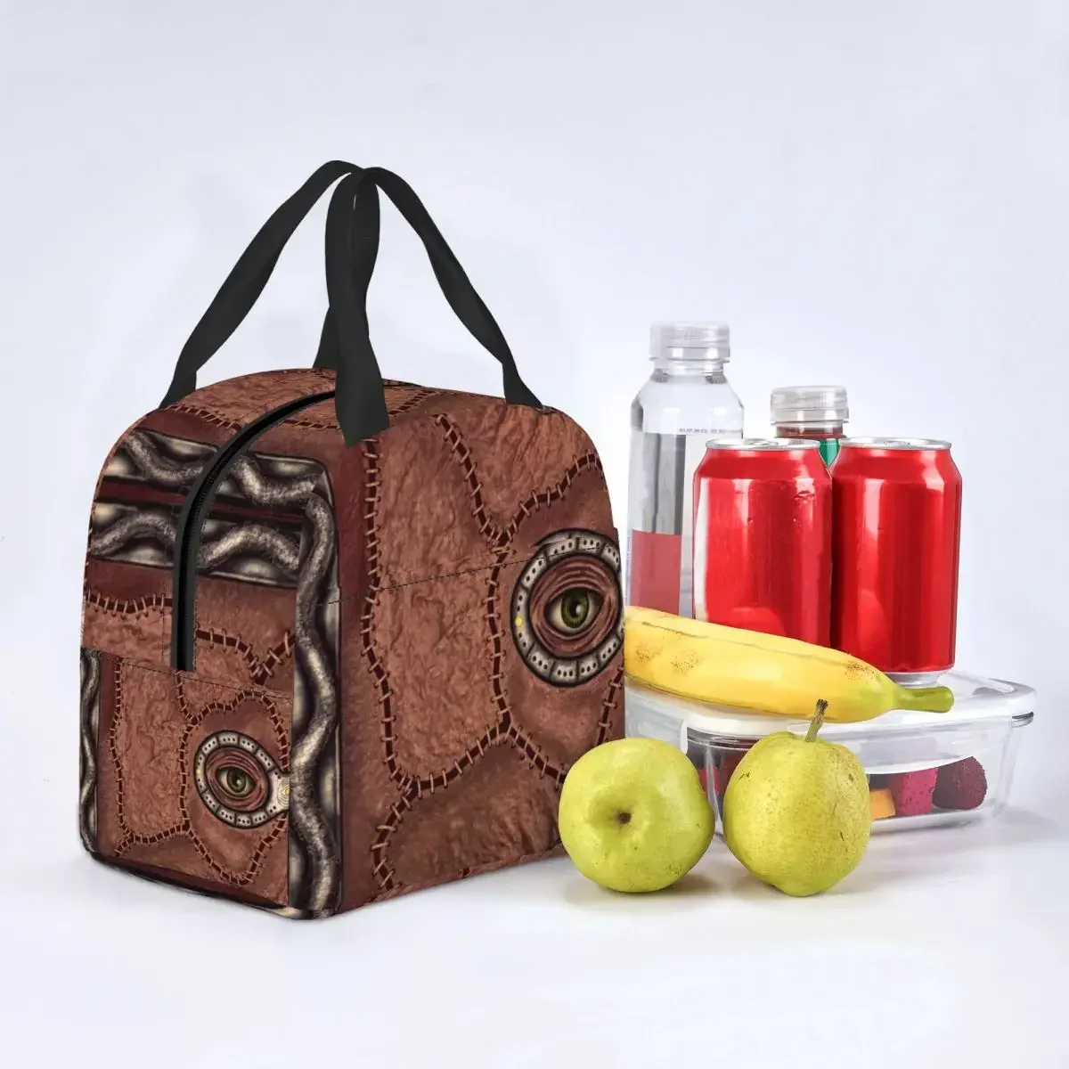 Halloween Pocus Hocus Spell Book Lunch Box Leakproof Warm Cooler Thermal Food Insulated Lunch Bag for Women Picnic Tote Bags