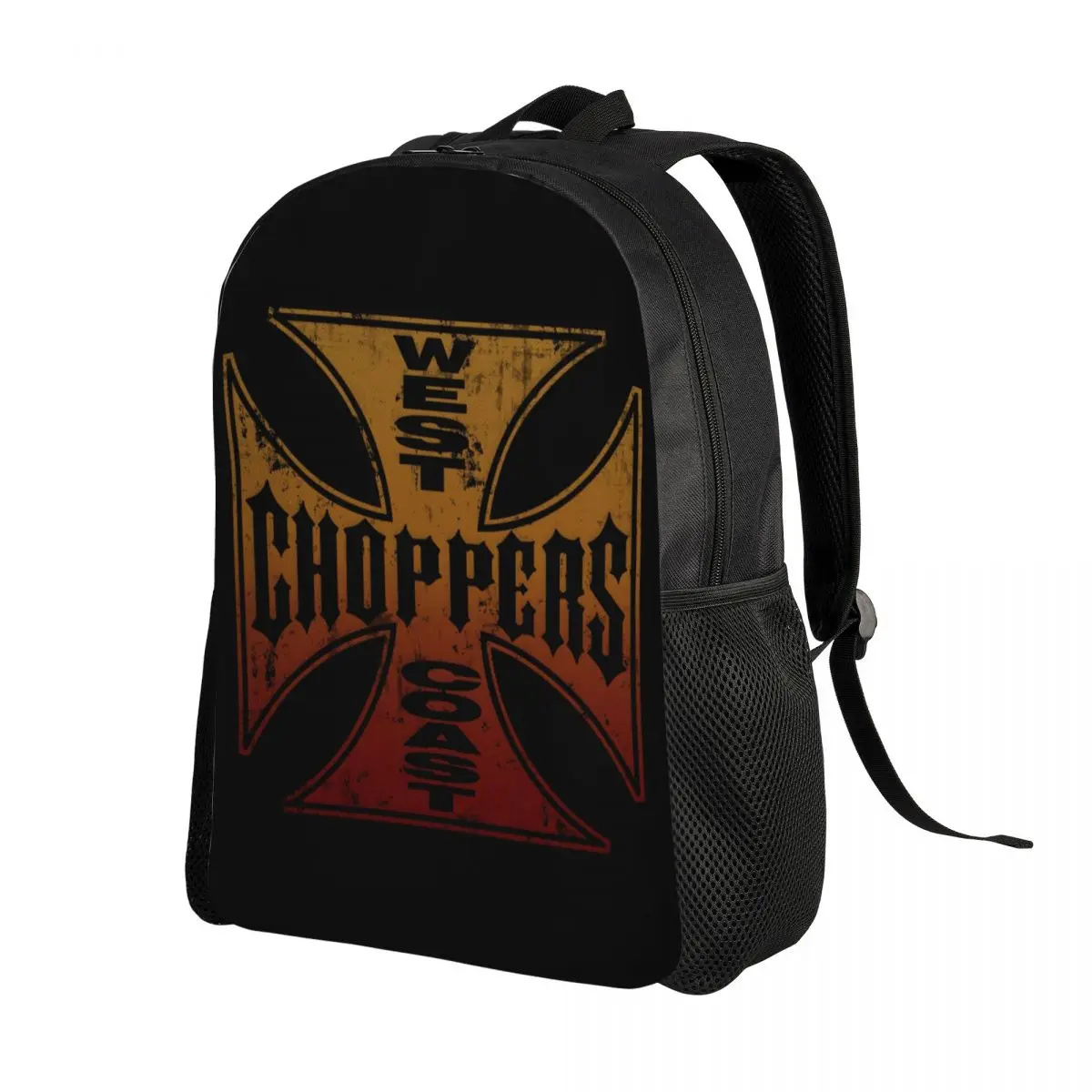 West Coast Iron Cross Choppers zaino da viaggio donna uomo School Laptop Bookbag College Student Daypack Bags