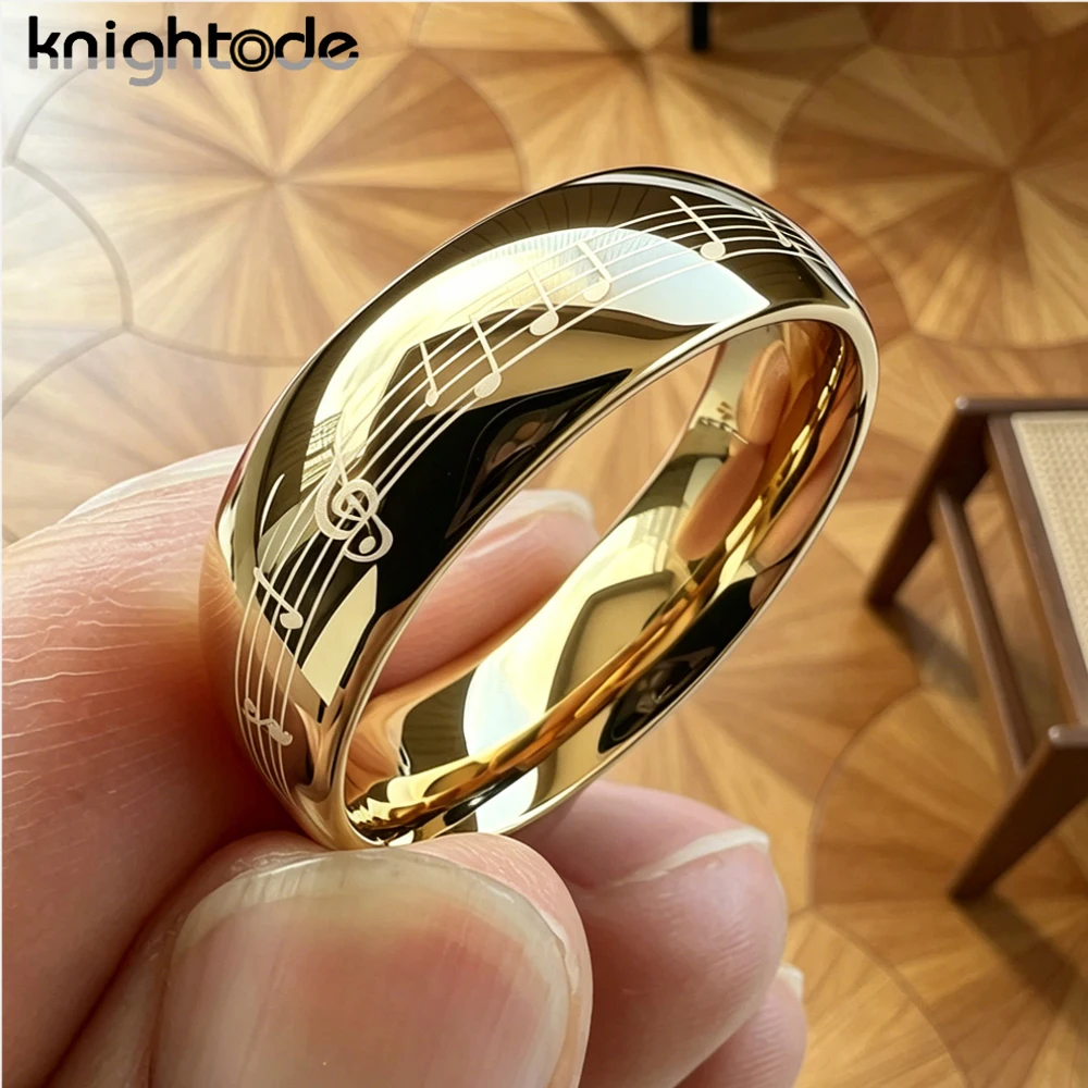 Bague musicale en carbure de t - Audio Music Notes avis et prix