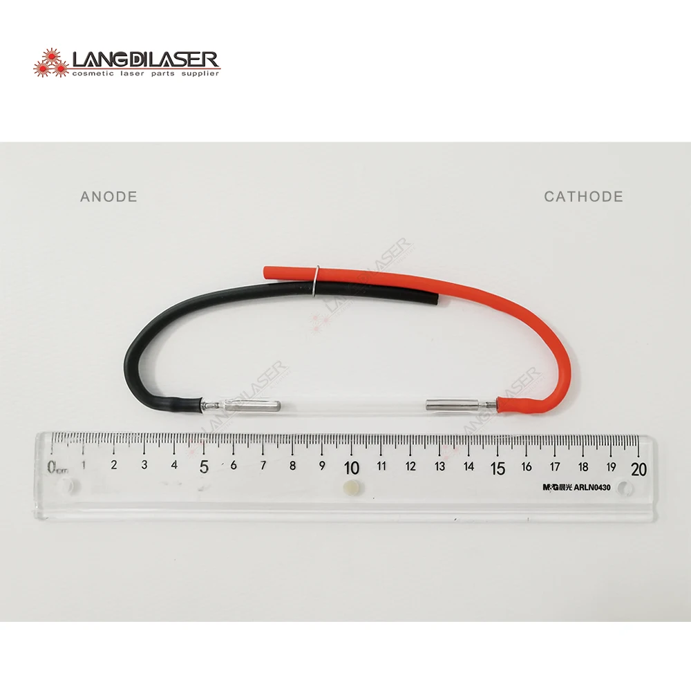 

Customized Xenon Arc Flash Lamp With Size 5*50*100F - Straight Cable / Outer Dia.5mm / Arc Length 50mm / Body length 100mm