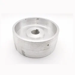New 150*55*24mm Aluminum Contact Wheel Active wheel for belt machine with 8*4mm Keyway DIY Sharpener machine