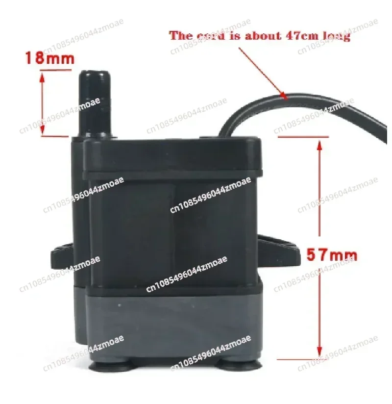 Hm-100 Air Conditioning Fan Accessories Submersible Pump Cold Fan Water Pump Chiller Suction Pump 8W Universal Type