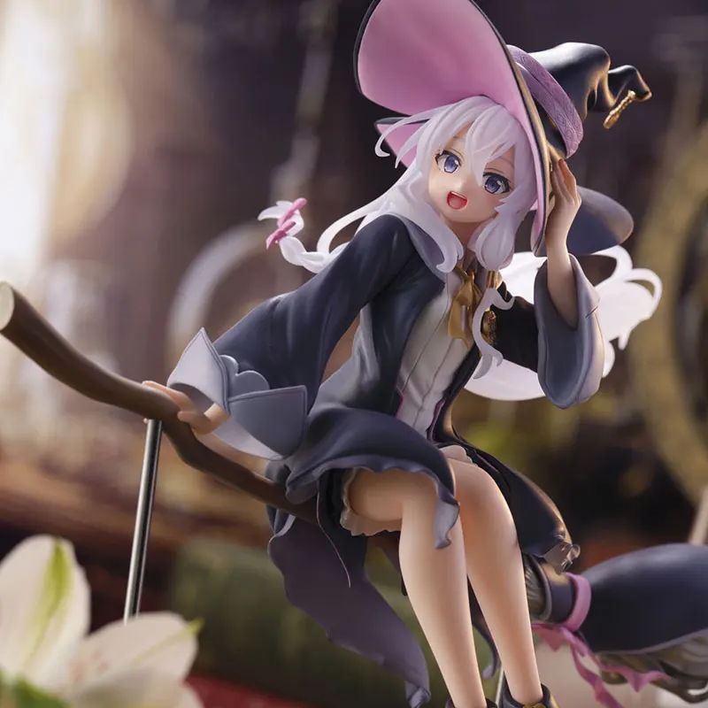 Figura de acción de PVC de 20 cm de Elaina, del anime Wandering Witch: The Journey Of Elaina, juguete para niños, regalo de cumpleaños
