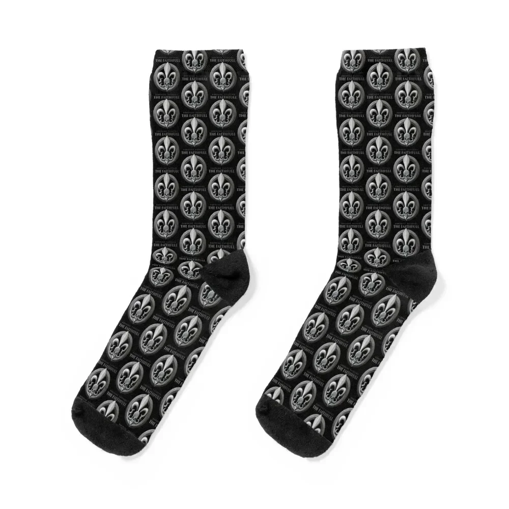 

Sisters of Battle - Fortune Favours The Faithfull Socks aesthetic Antiskid soccer sheer FASHION Socks Male Women's