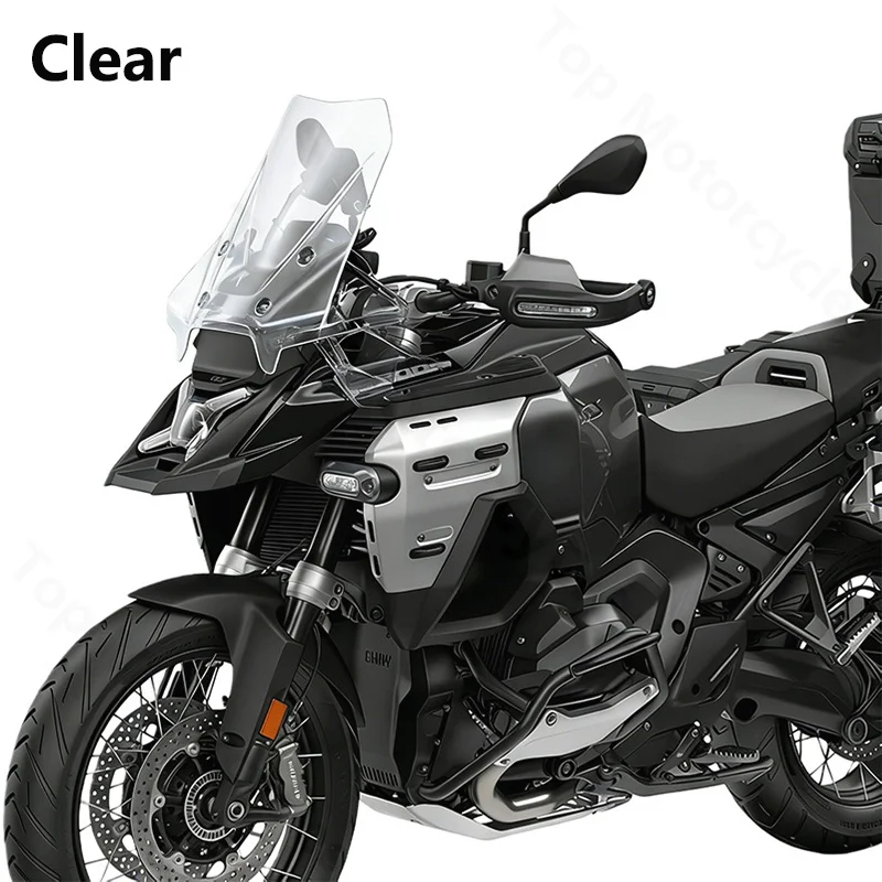 Windshield For BMW R 1300 GS GS1300 R1300GS Adventure Motorcycle Windscreen Wind Deflectors Viser Visor Gray 2023 2024 2025 2026