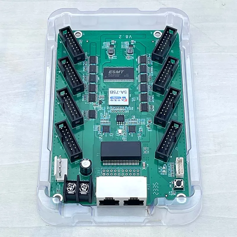 Colorlight 5A-75B Scheda di ricezione LED Scheda controller da parete video LED per P5 P4 P3 P2.5 P2 Display a matrice RGB LED per interni ed esterni