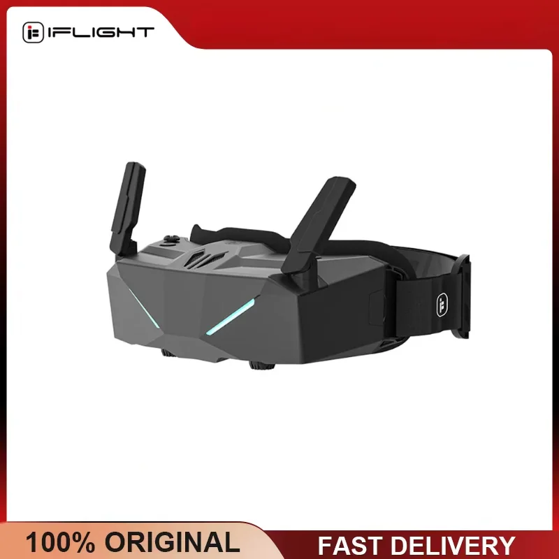 iFlight Skyviz Analog FPV Goggles Built-in Receiver SD Card Micro HDMI Input FPV Drone Racing Accessory