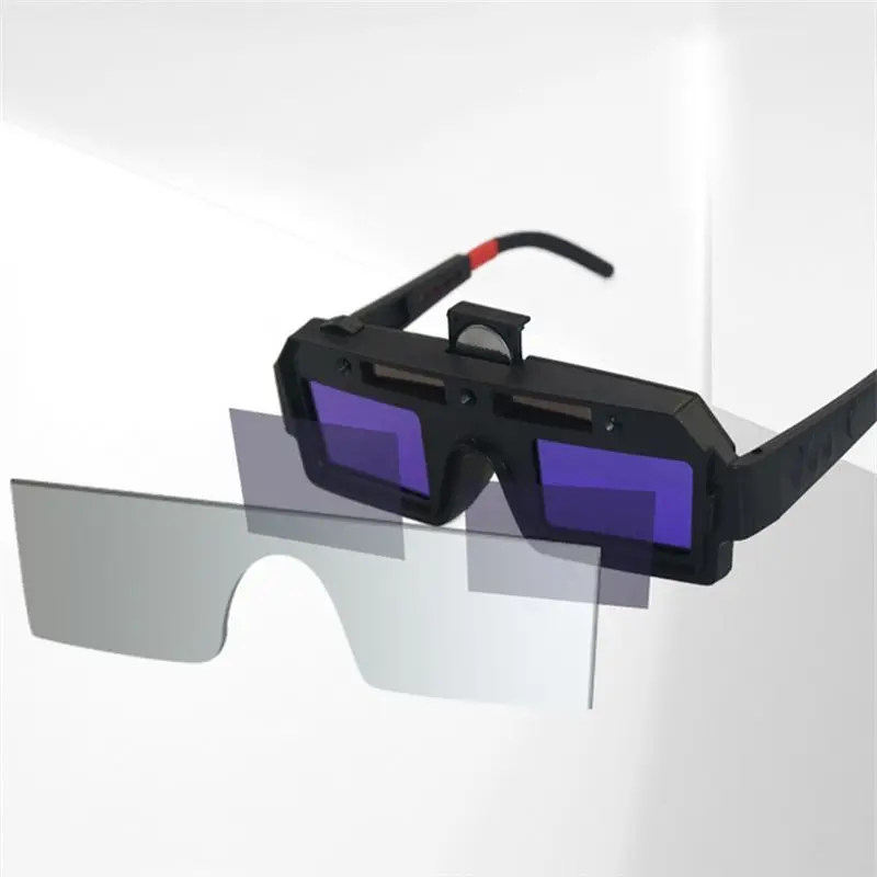 [LXYA68Z!] Auto-Dimming Welding Goggles With Replaceable Lithium Battery Welding Glasses For TIG MIG Arc Plasma Cutting