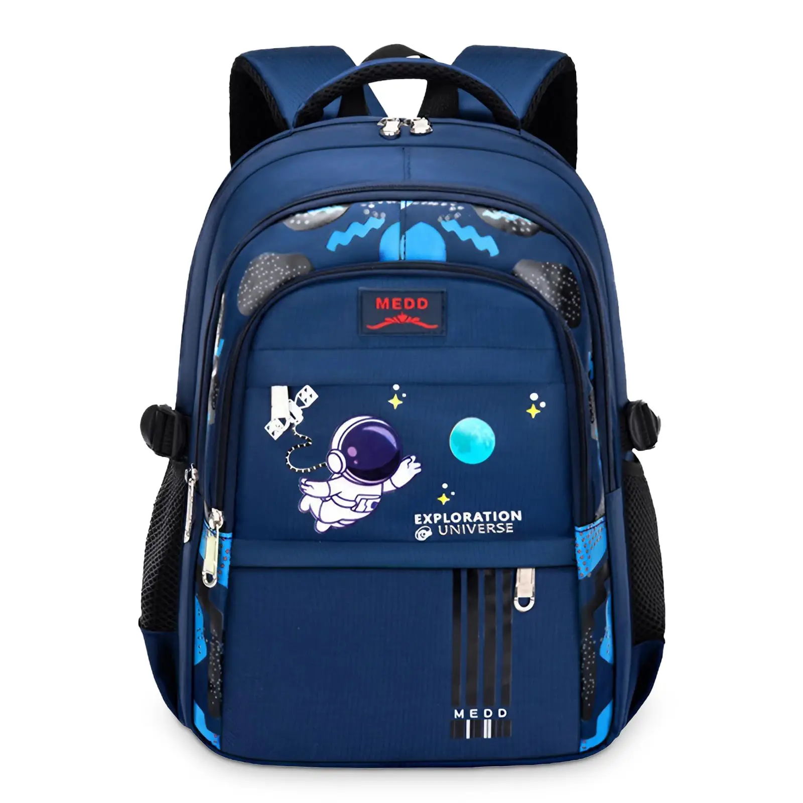 Mochila escolar de gran capacidad para niños, bolsa impermeable, ergonómica, Ideal para la escuela