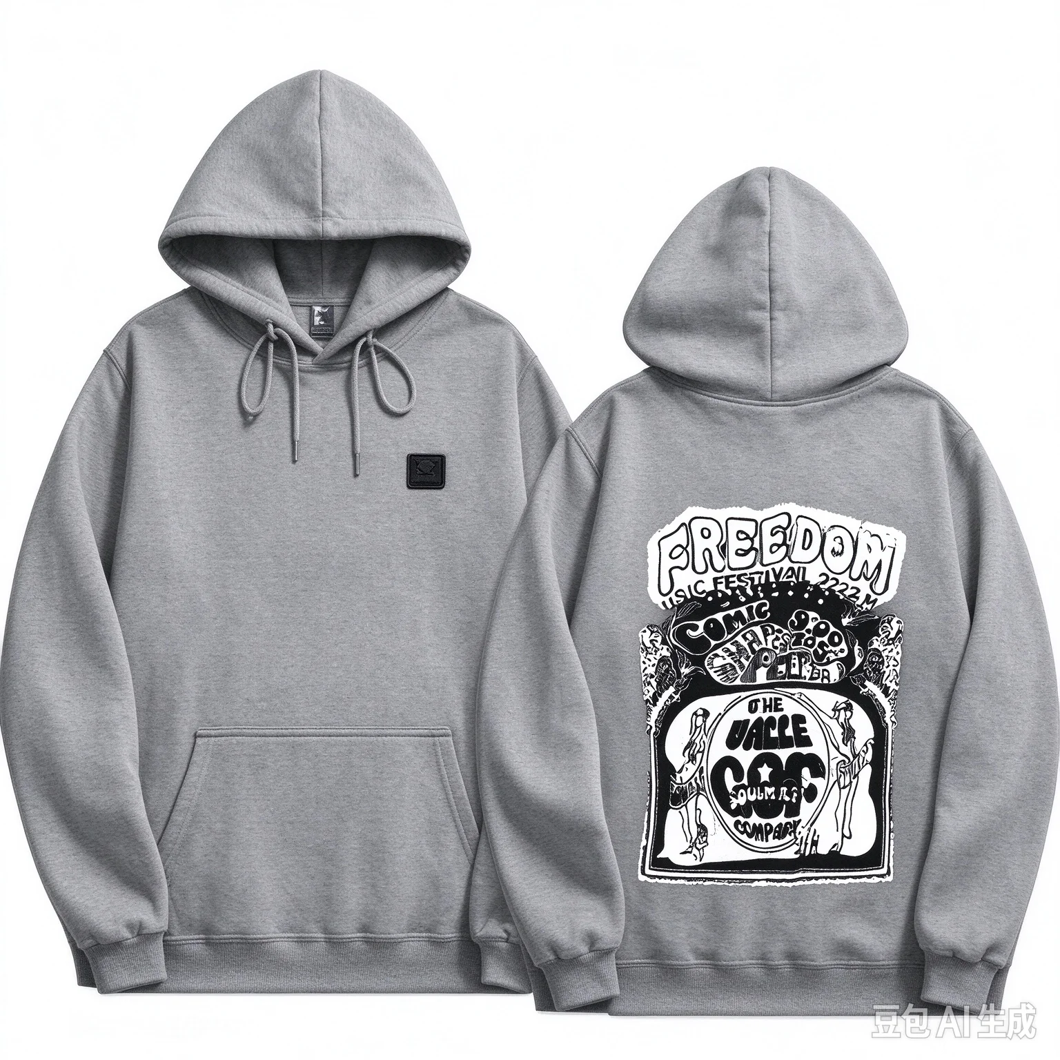 2026 New Style Fashion Scary Hoodie - Double-sided Design - Suitable for Both Men and Women - Long Sleeve Hoodie