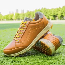 Waterproof Golf Shoes Men Light Weight Quality Golf Sneakers Men Comfortable Walking Gym Sneakers