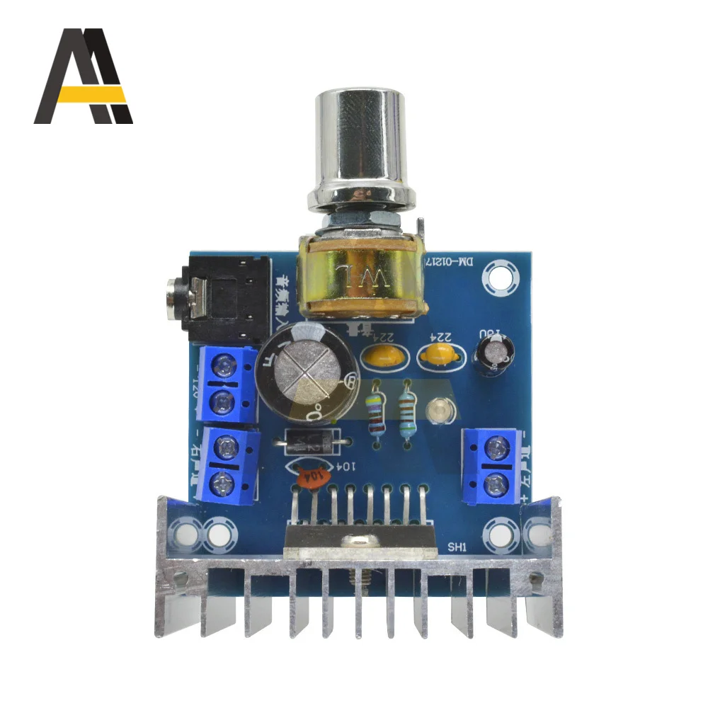 TDA7297 Amplifier Board Digital Amplifier Board Dual-channel Amplifier Board Finished no noise 12V 2A dual 15W