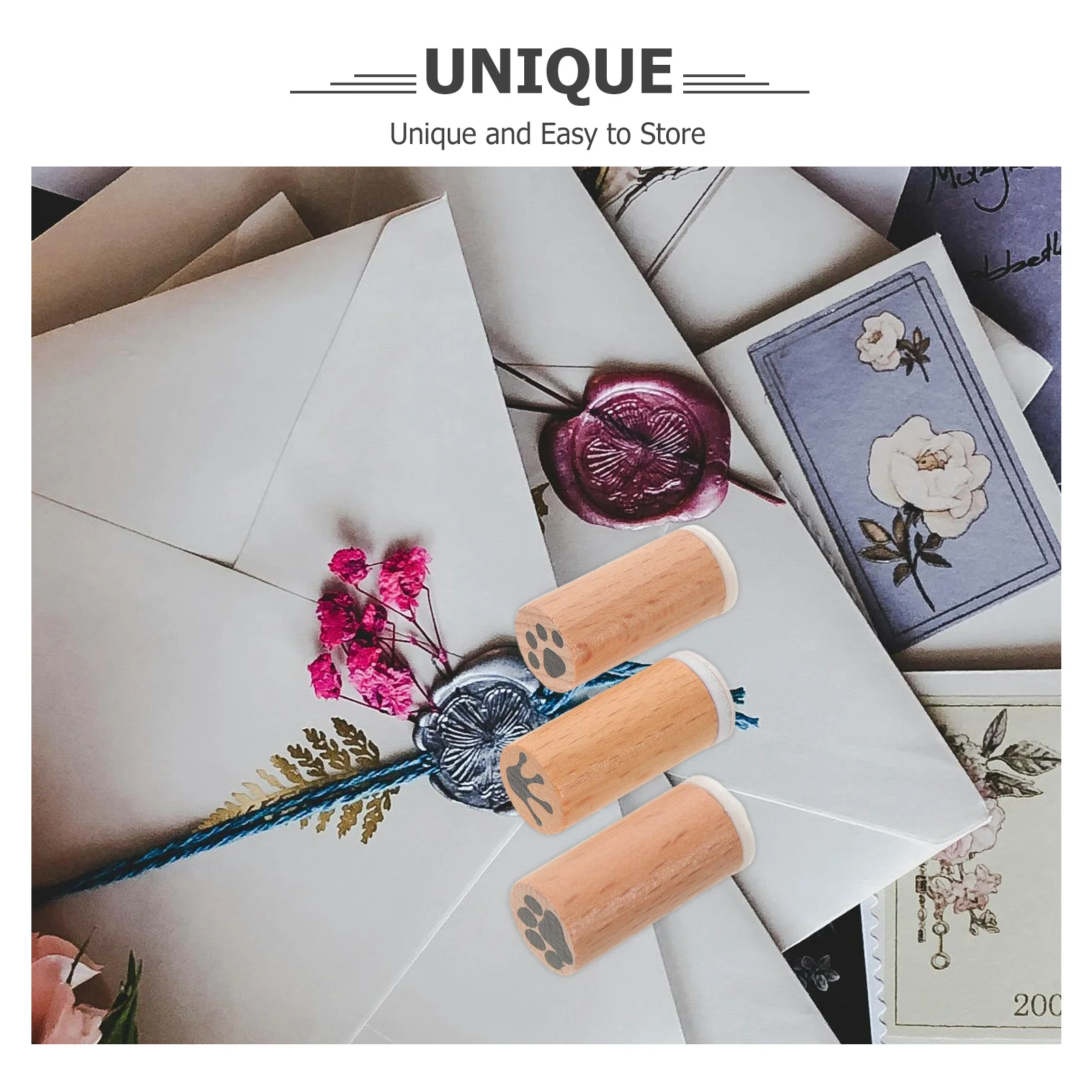 6 stuks dierentuin dierenvoetafdrukken stempels natuurlijk hout ambachtelijke stempels voor scrapbooking journaling kaarten maken creatieve geschenken