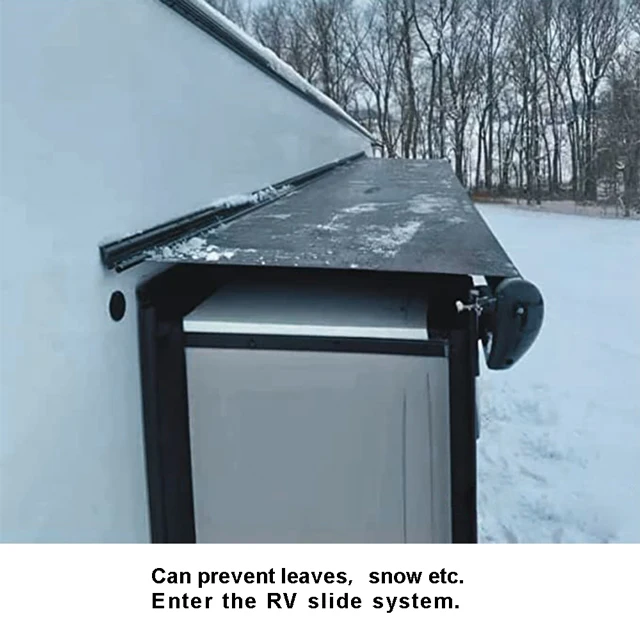 STLF إطار من سبائك الألومنيوم Rv الملحقات الخارجية مقطورة قافلة متنقل تخييم Rv الشريحة خارج المظلة #5