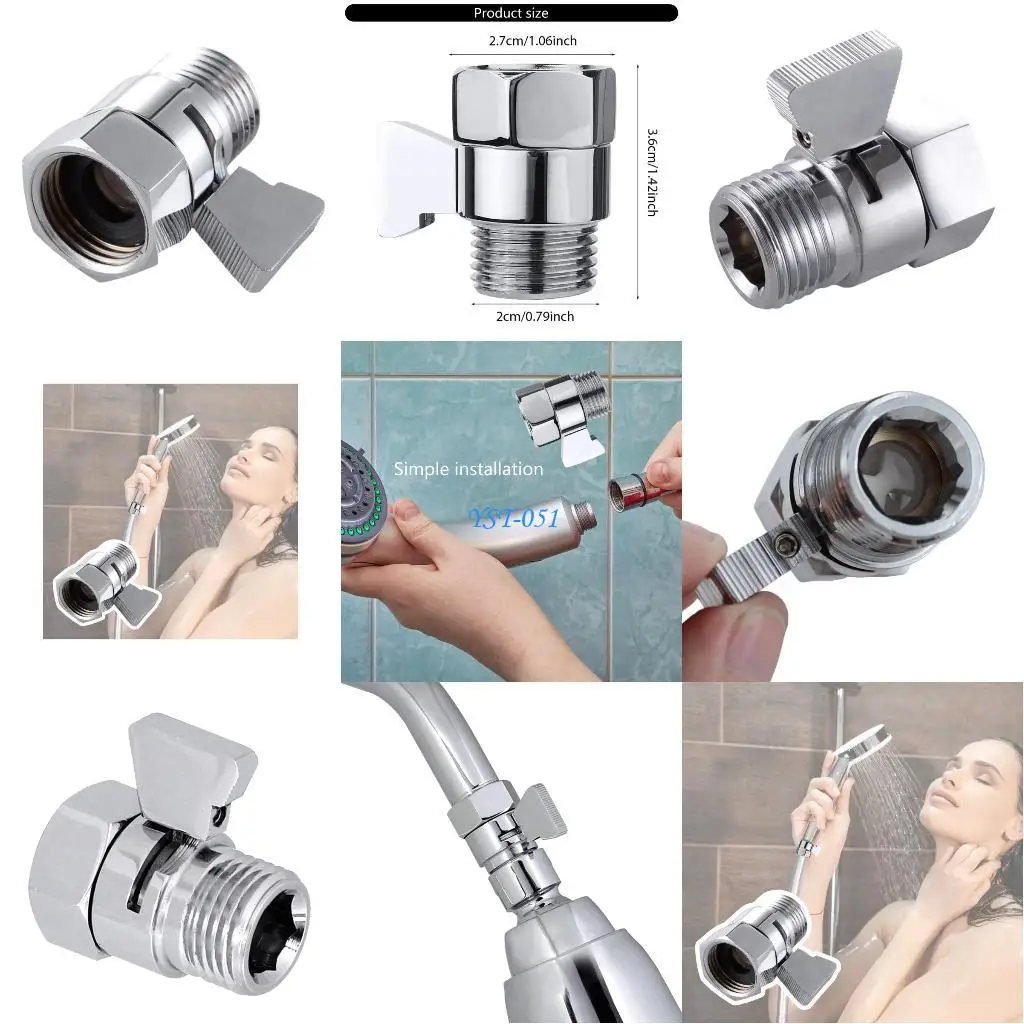 

E15A Accuracy Water Flows Control Shower Valves Corrosion Resistant Bathroom
