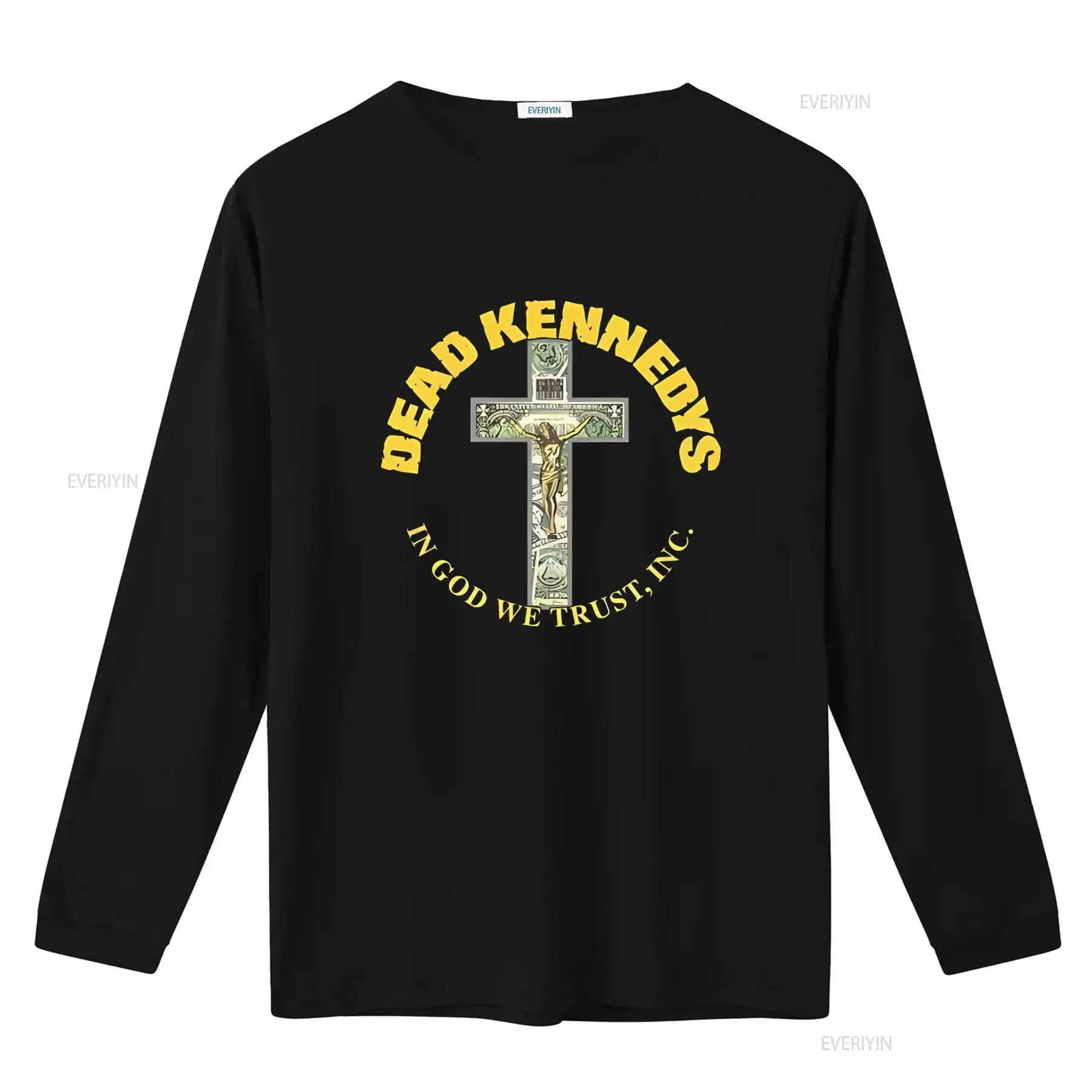 Dead Kennedys In God We Trust 2 Black T Shirt Band Merch High Quality Print Fit vintage Washed designer clothes fashion