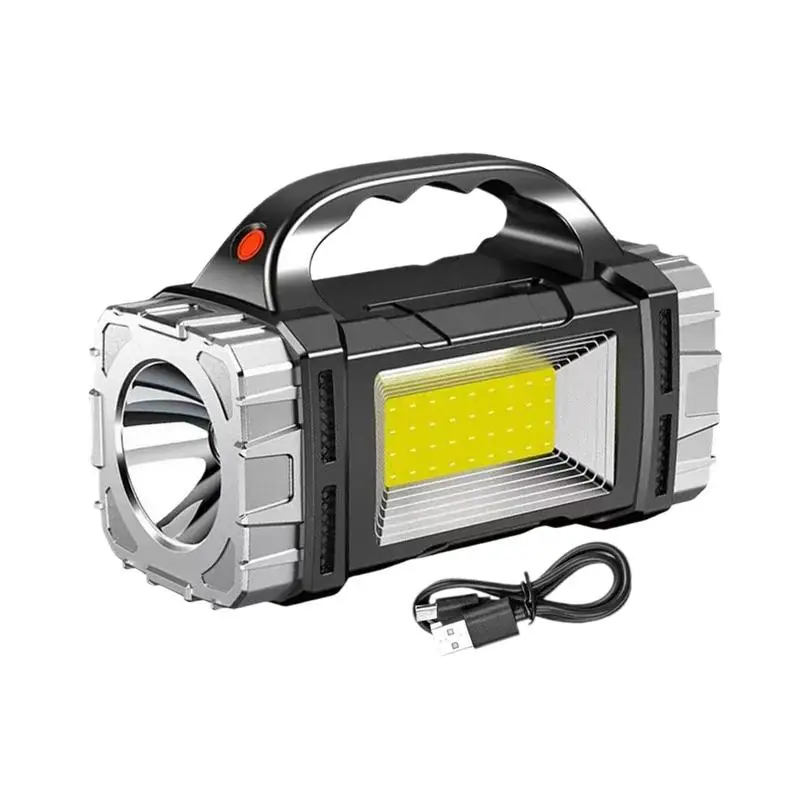 

Solar Flashlight Waterproof USB Solar Rechargeable Flashlights Sports And Entertainment Accessory For Hiking Camping Travel
